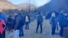 Protest lokalne srpske zajednice u Leposaviću protiv eksproprijacije zemljišta na severu Kosova