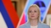 Jekaterina Duncova posle podnošenja kandidature za učešće na predsedničkim izborima u Rusiji, Moskva, 20. decembar 2023.