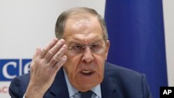 სერგეი ლავროვი ეუთოს მინისტერიალზე. 1 დეკემბერი, 2023 წელი