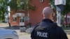 Një pjesëtar i Policisë së Kosovës në Mitrovicë të Veriut. Fotografi nga arkivi. 