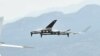 Dron Vojske Crne Gore na podgoričkom aerodromu