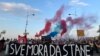 Protest "Srbija protiv nasilja" u Novom Sadu 7. jula 2023.