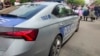 Vozilo kosovske policije u Zvečanu, juni 2023.
