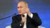 Президент Росії Володимир Путін під час Петербурзького міжнародного економічного форуму, 16 червня 2023 року 