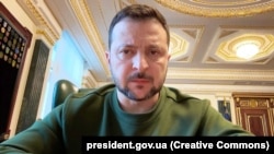 უკრაინის პრეზიდენტი ვოლოდიმირ ზელენსკი