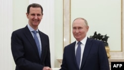 Bašar al-Asad i Vladimir Putin u Moskvi, 24. jula 2024.