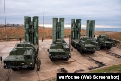 С-400 კომპლექსები. ევპატორია, ყირიმი, საარქივო ფოტო