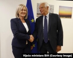 Krišto i Borrell u Briselu, 19. juli 2023.