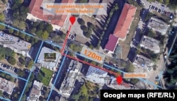 Kladionica Srednje stručne škole Marko Radević udaljena je tek stotinjak metara, Podgorica.