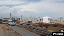 Armenia - The site of an industrial plant built in Yersakh, June 15, 2023.
