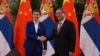 Ana Brnabić sa premijerom Kine Li Jiangom u Pekingu, 4. novembra 2023.