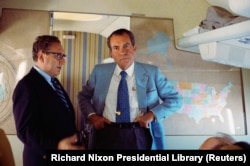 Президент США Ричард Никсон и Генри Киссенджер, 1972