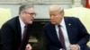 Keir Starmer i Donald Trump u Bijeloj kući, Washington, SAD, 27. februara 2025.