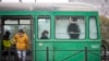 Maske su obavezne u javnom prevozu u Srbiji, Beograd, oktobar 2021. 