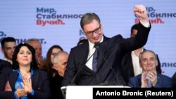 Vučićeva reakcija posle rezultata predsedničkih izbora u Beogradu, 3. april 2022.
