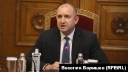 Predsednik Bugarske Rumen Radev (arhovska fotografija)