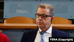 Bosnia and Herzegovina -- Serge Brammertz, chief prosecutor of the International Residual Mechanism for Criminal Tribunals, Sarajevo, April 7, 2022
