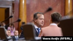 Ivica Dačić, ministar spoljnih poslova Srbije u Skupštini Srbije 26. oktobar 2022. 