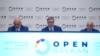 Albanski premijer Edi Rama, predsjednik Srbije Aleksandar Vučić i makedonski premijer Dimitar Kovačevski na samitu u okviru Otvorenog Balkana, Beograd, Srbija, 2. septembar 2022.