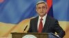 Սերժ Սարգսյանի ելույթը «Հայաստան» հիմնադրամի գալա երեկոյի ժամանակ, Մոսկվա, 16-ը նոյեմբերի, 2010թ., լուսանկարը` Հայաստանի նախագահի մամլո գրասենյակի