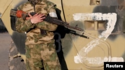 Slovo "Z" simbol ruske inavzije na Ukrajinu. (Ilustracija)