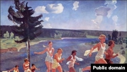 Александр Дейнека, "Раздолье", 1944 год