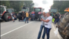 Poljoprivrednici na blokadi kod Batočine, 15. avgust 2022.
