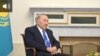 Снесенный памятник Нурсултану Назарбаеву в Талды-Кургане, Казахстан 