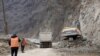 Armenia - A road is rebuilt in Lori province.