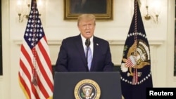 Američki predsjednik Donald Trump dan nakon što su njegove nasilničke pristalice napale američki Capitol u Washingtonu
