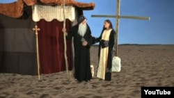 A screen grab from "Innocence of Muslims"