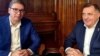 Aleksandar Vučić i Milorad Dodik, na sastanku 15. novembra 2021. godine, arhivska fotografija.