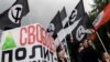 На одном из пикетов в поддержку политических заключенных, 28 июля 2009 