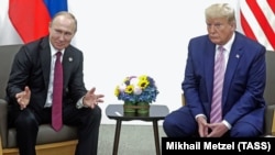 Владимир Путин и Дональд Трамп