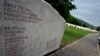 Na fotografiji snimljenoj 16. maja 2024. godine prikazano je spomen obilježje Srebrenica-Potočari.