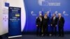 Президент Порошенко із президентом Європарламенту Мартіном Шульцем, головою Європейської Ради Дональдом Туском та головою Європейської комісії Жан-Клодом Юнкером на саміті Україна-ЄС. Брюсель, 24 листопада 2016 року
