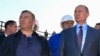Аркадий Ротенберг и Владимир Путин в Крыму в сентябре 2016 года