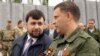Нынешний главарь группировки «ДНР» Денис Пушилин (слева) и погибший главарь боевиков Александр Захарченко. Оккупированный Донецк, 7 мая 2016 года