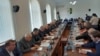 Отставка президента Рауля Хаджимба была принята по итогам тайного голосования
