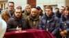 Прощання з волонтером Леонідом Краснопольським в Дніпрі, «Менора», 7 лютого 2018 року