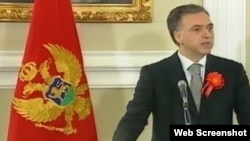 Filip Vujanović drži inauguracioni govor