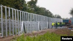 Novi zid na granici Mađarske i Srbije, 10. septembar