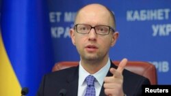 Ukrainian Prime Minister Arseniy Yatsenyuk