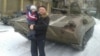 Вадим Бабенко в Дебальцеве до того, как украинские войска оставили город
