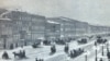 Адольф Шарлемань. Невский проспект зимой. Литография. 1856