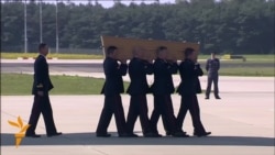 Bodies Of MH17 Crash Victims Arrive In Netherlands