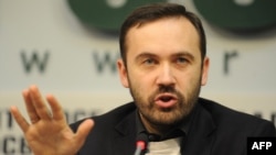 Former Russian deputy Ilya Ponomarev (file photo)