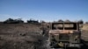 Знищена військова техніка недалеко від Дебальцева. Лютий 2015 року. Ілюстраційне фото 