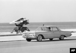Lanser HAWK u Key Westu na Floridi tokom Kubanske raketne krize 1962.