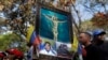 Очередь к гробу Уго Чавеса